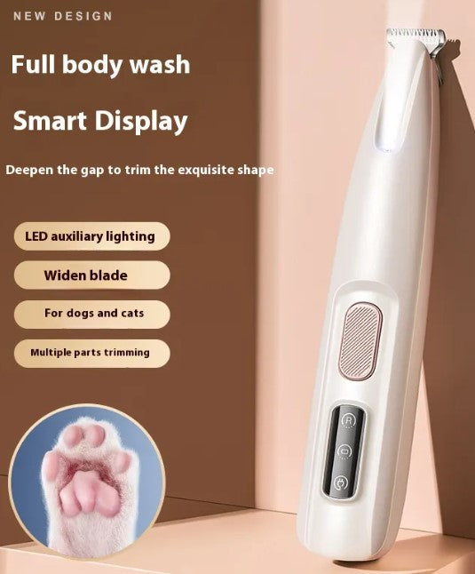 Pet Paw Trimmer with LED — Safe Nail Trimming at Home